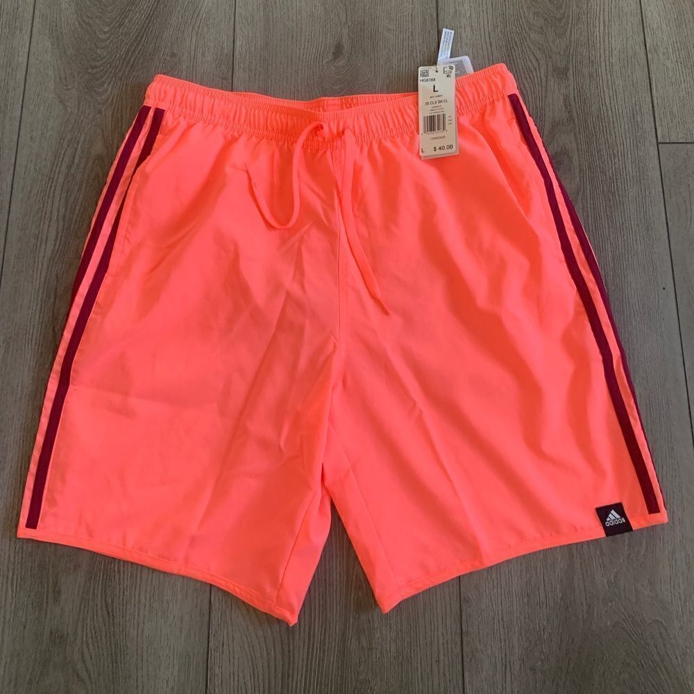 Adidas men swim shorts. Size L perfect for the beach
